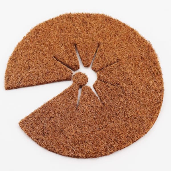 1 Coconut Mulching disc 37 cm Kokosfibermatta Kokosfiber Växtskyddsmatta Kokosnöt