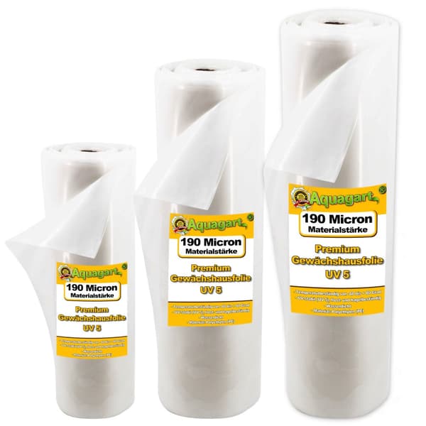 4 m Haveliner Drivhusliner UV 5 Kold ramme liner Drivhusliner 4 m bred