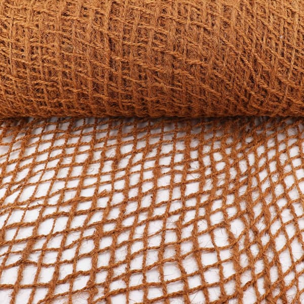 250 m Skråmåtte Bankmåtte Kokos 1 m bred Dammforing Kokosfibermåtte 450 g