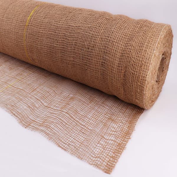 65 m x 1 m Jutestof 105 g/m² Jutemåtte Havejute Jutestof Jutebånd Jutebånd