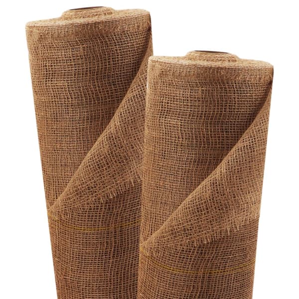 65 m x 1 m Jutestof 105 g/m² Jutemåtte Havejute Jutestof Jutebånd Jutebånd