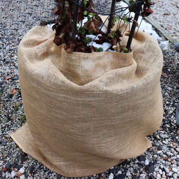 20 m x 1 m Juuttikangas 215 g/m² Juuttimatto Puutarhajutti Juuttikangas Säkkikangas Juuttinauha