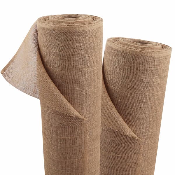20 m x 1 m Juuttikangas 215 g/m² Juuttimatto Puutarhajutti Juuttikangas Säkkikangas Juuttinauha