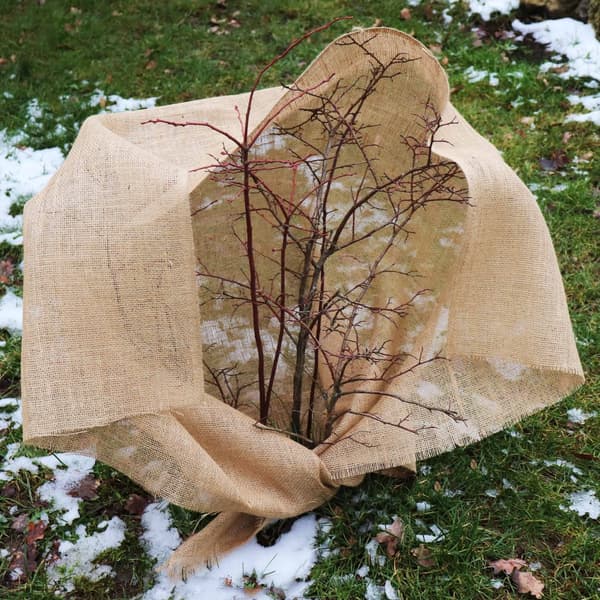 35 m x 1 m Jutestof 215 g/m² Jutemåtte Havejute Jutestof Jutebånd Jutebånd