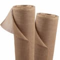 Miniatyrbillede 1 af 9: 40 m x 1 m Jutestof 215 g/m² Jutemåtte Havejute Jutestof Jute-jutebånd