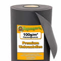 Miniatyrbild 1 av 6: 216 m² Trädgårdsfleece Ogräsbekämpningstyg Mulchtyg 100 g 1,8 m w.