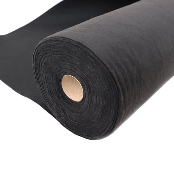 15 m² Trädgårdsfleece Ogräsbekämpningstyg Mulchtyg Ogräsbekämpningsmembran 150 g 1,5 m bred PES