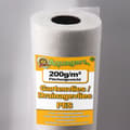 Miniatyrbillede 1 af 6: 47,5 m² Geotekstil fleece Havefleece Ukrudtsbekæmpelsesstof Drænfleece 200 g 1,9 m