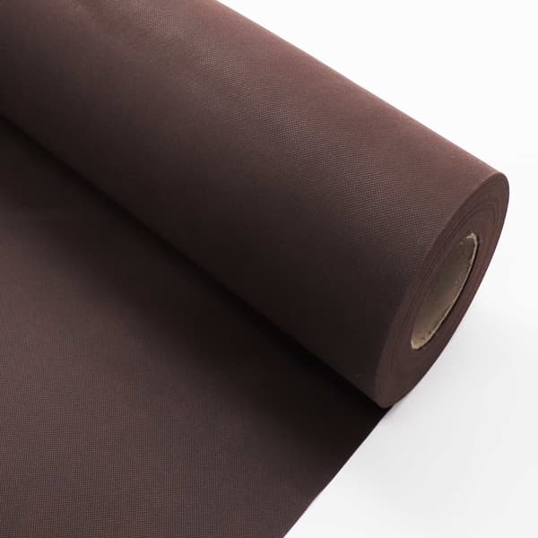 200 m² Puutarhafleece Rikkakasvien torjuntakangas Mulchkangas 80 g 1,6 m leveä ruskea