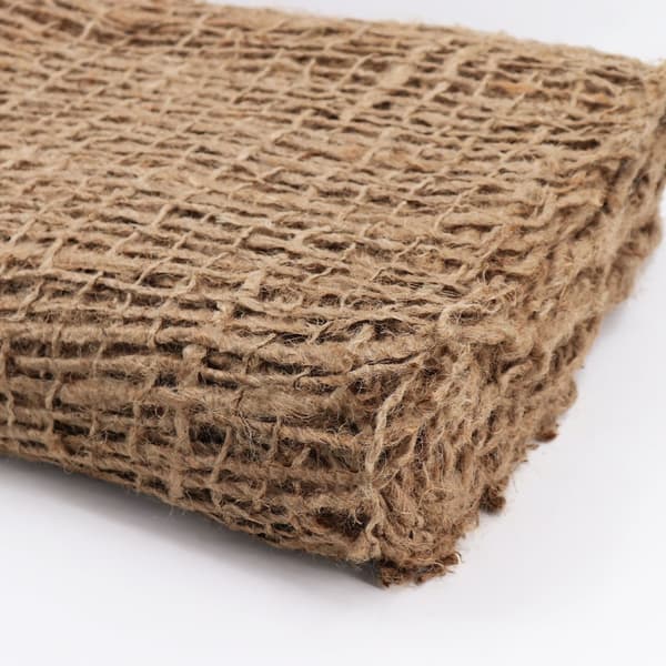 24 m x 1,20 m Hældningsmåtte Bankmåtte til Pond liner Jutestof 500 g 1,2 m b.