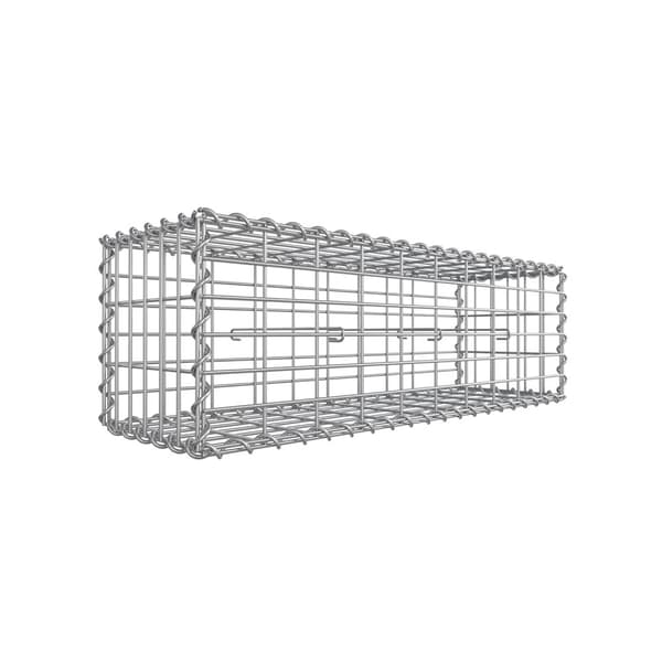 Gabiooni, SONGMICS, 100x30x30 cm, Harmaa