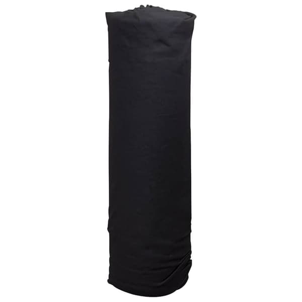 Ogräsduk 1x50 m polyesterfiber svart