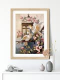 Miniatyrbild 4 av 6: Diamantbroderi Glad Kakadua 45x55 cm