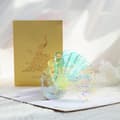 Miniatyrbild 1 av 8: 3D Pop-up-hälsningskort Fabulous Peacock