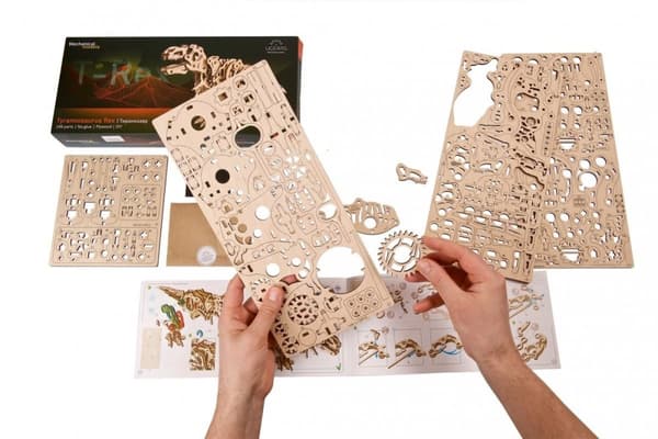 3D Träpussel Tyrannosaurus Rex uGEARS