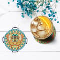 Miniatyrbild 7 av 7: Diamantbroderi - Glasunderlägg 8 st - Djur 3