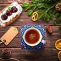 Miniatyrbild 3 av 6: Diamantbroderi - Glasunderlägg - Fyrkantiga 6 st - Mandalas 2