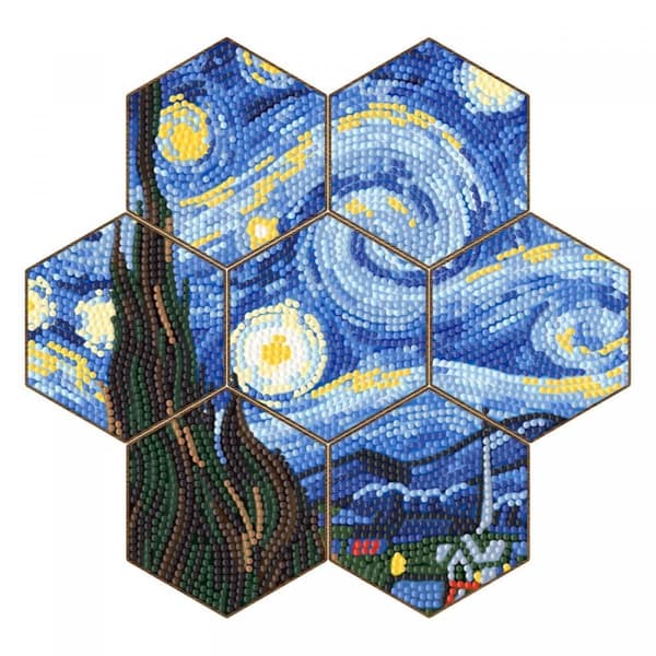 Diamantbroderi - Underlägg - Bikake - Målning
