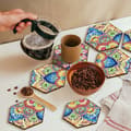 Pikkukuva 6 / 7: Timanttikirjonta - Lasinalus - Hunajakenno - Mandala 2