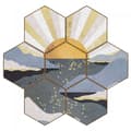 Pikkukuva 1 / 7: Timanttikirjonta - Lasinalus - Hunajakenno - Auringonlasku