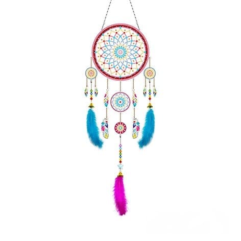 Diamant Drømmefanger Broderi - Mandala