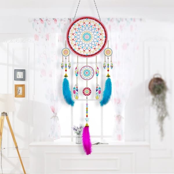 Diamant Drømmefanger Broderi - Mandala