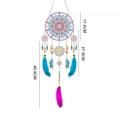 Miniatyrbillede 3 af 8: Diamant Drømmefanger Broderi - Blå Mandala