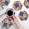 Miniatyrbillede 4 af 7: Diamantbroderi - Bordskåner - Honeycomb - Mandala