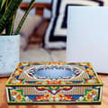 Miniatyrbillede 5 af 7: Diamantbroderi Dekorativ Æske Smykkeæske Spejl - Eventyrmønster