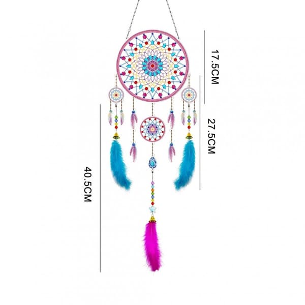 Diamant Drømmefanger Broderi - Stjerne Mandala
