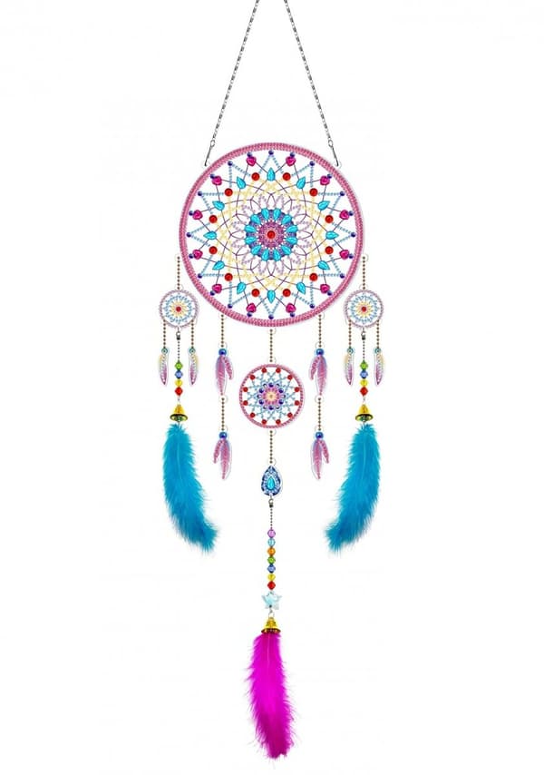 Diamant Drømmefanger Broderi - Stjerne Mandala