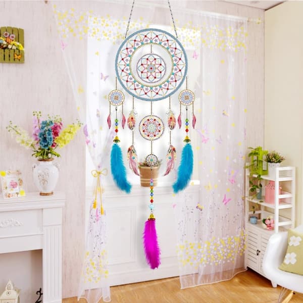 Diamant Drømmefanger Broderi - Harmoni Mandala