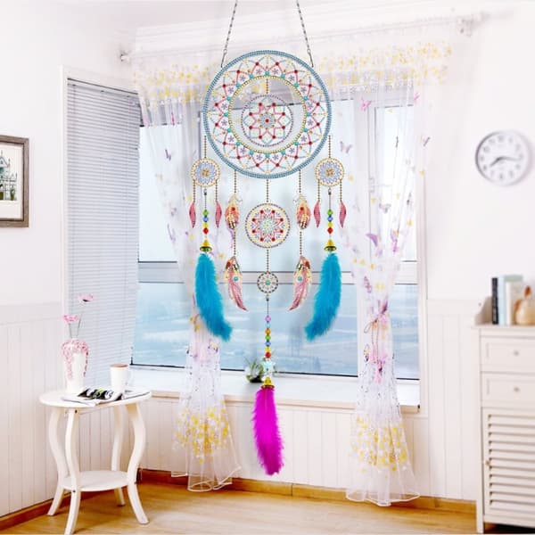Diamant Drømmefanger Broderi - Harmoni Mandala