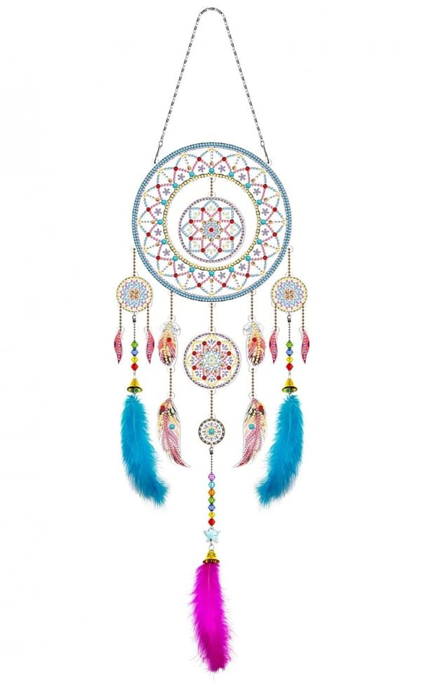 Diamant Drømmefanger Broderi - Harmoni Mandala