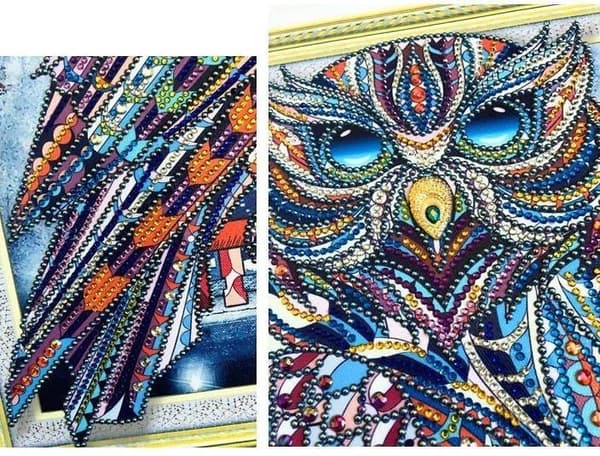 Diamantbroderi Uggla Keymaster 47x57 cm
