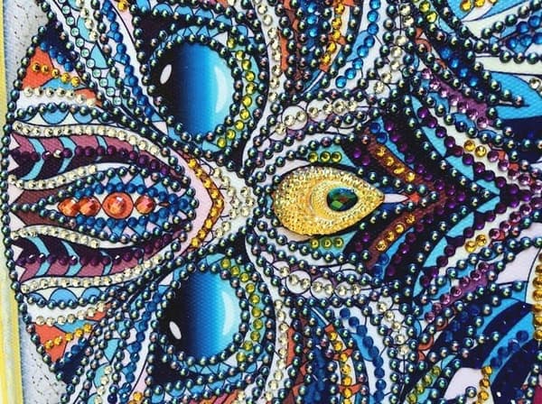 Diamantbroderi Uggla Keymaster 47x57 cm