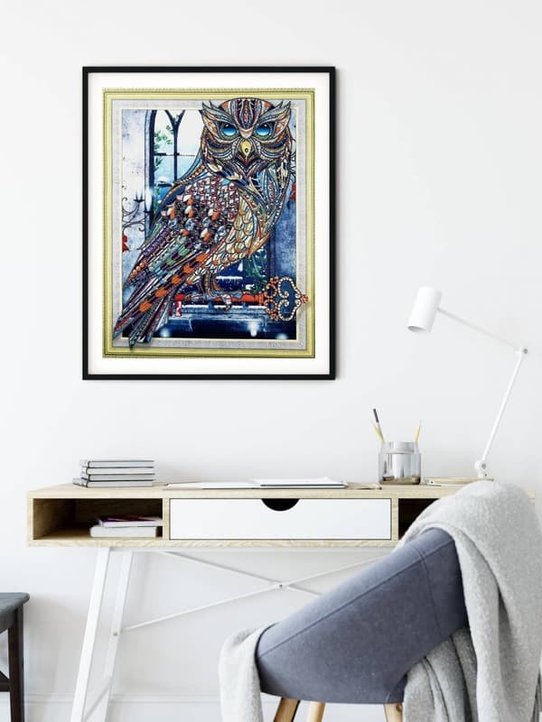 Diamantbroderi Uggla Keymaster 47x57 cm