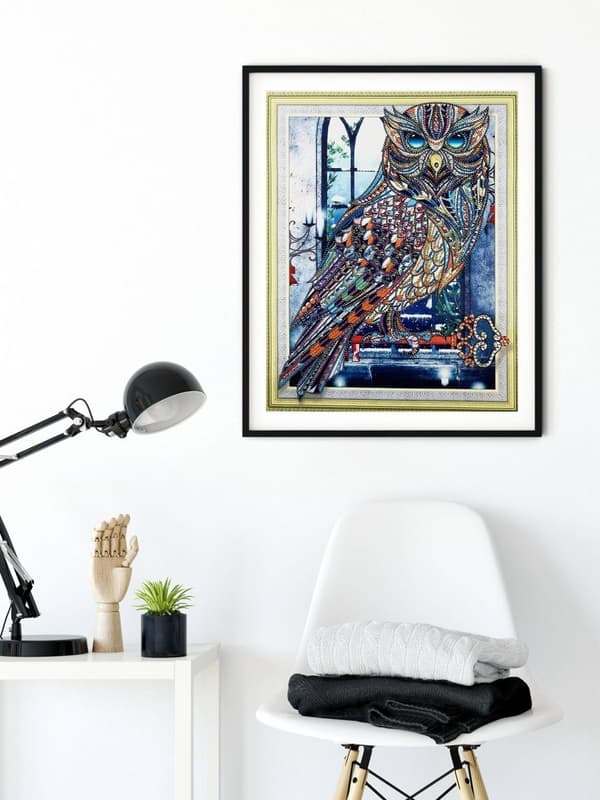 Diamantbroderi Uggla Keymaster 47x57 cm