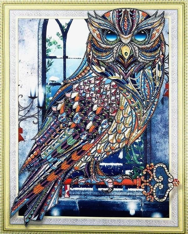 Diamantbroderi Uggla Keymaster 47x57 cm