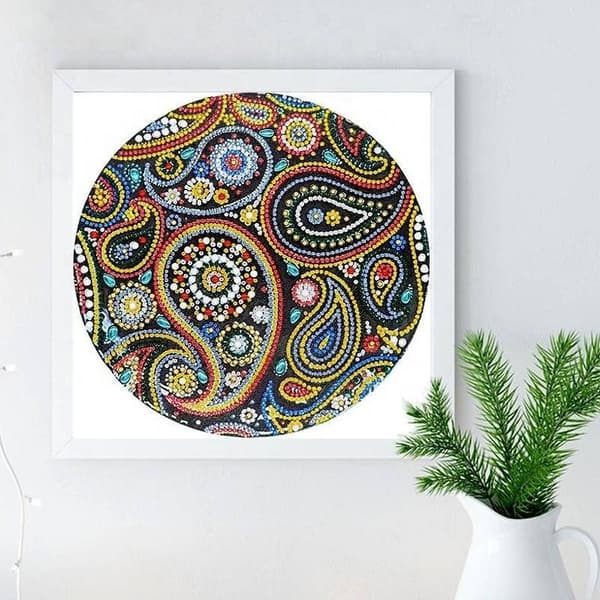 Diamantbroderi Magiske Dråber 30x30cm