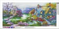 Miniatyrbillede 3 af 6: Diamantbroderi Fehave 58x115 cm