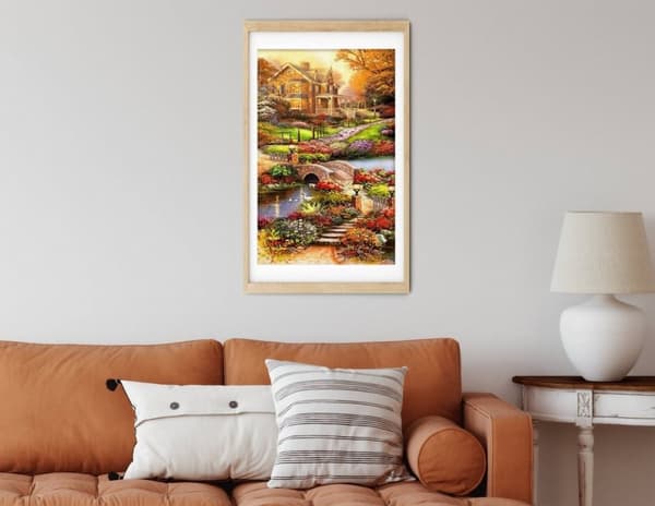 Timanttikirjonta Syksyn tunnelma 45x85 cm