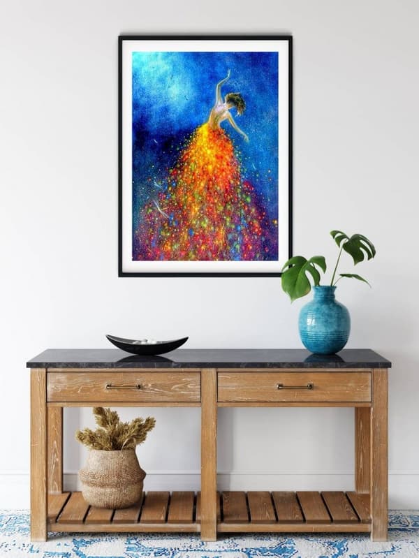 Diamantbroderi Magisk dans 40x50