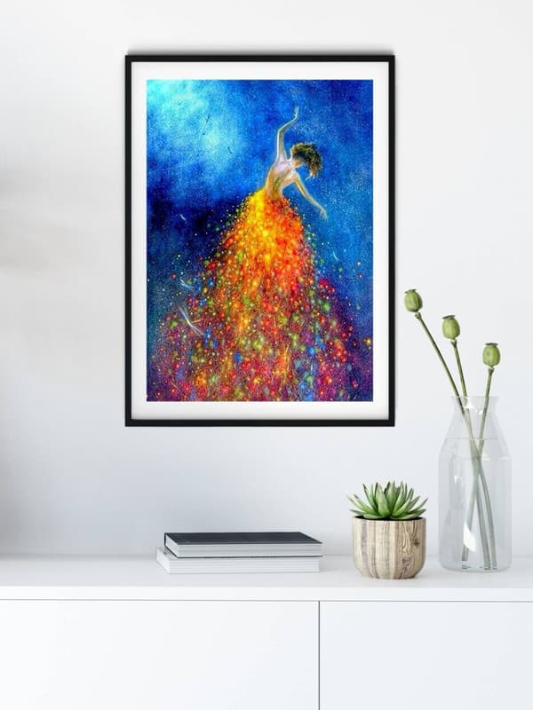 Diamantbroderi Magisk dans 40x50