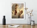 Miniatyrbild 6 av 6: Diamantbroderi Jesus med Jesusbarnet 45x55