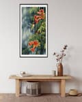 Miniatyrbild 5 av 6: Diamantbroderi Vacker kolibri 55x115