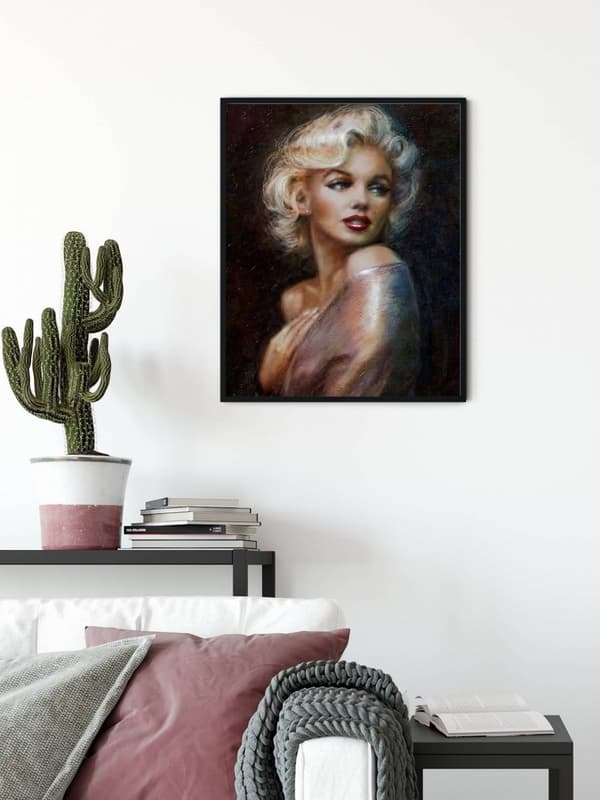 Diamantbroderi Smuk Marilyn Monroe 55x75