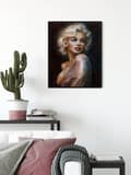 Miniatyrbillede 4 af 6: Diamantbroderi Smuk Marilyn Monroe 55x75