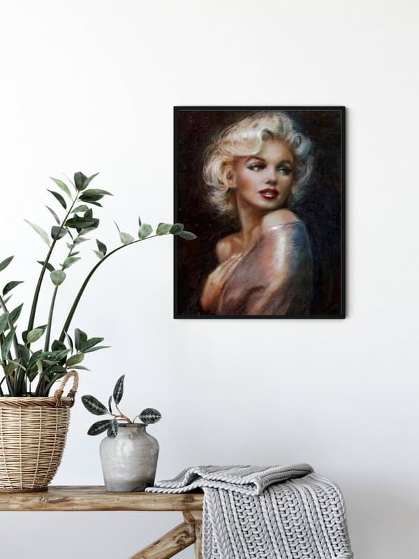 Diamantbroderi Smuk Marilyn Monroe 55x75