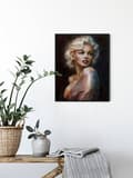 Miniatyrbillede 5 af 6: Diamantbroderi Smuk Marilyn Monroe 55x75